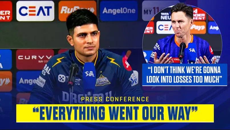 Shubman Gill and Trent Boult Speak After GT’s Convincing Win Over MI | Post Match Press Conference