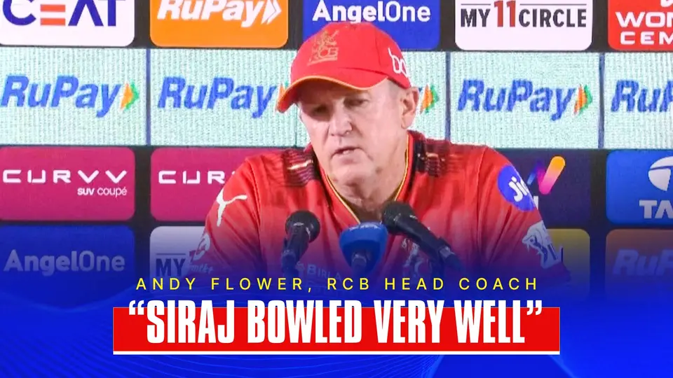 Andy Flower Credits Siraj’s Impact as GT Defeated RCB | Post Match Press Conference