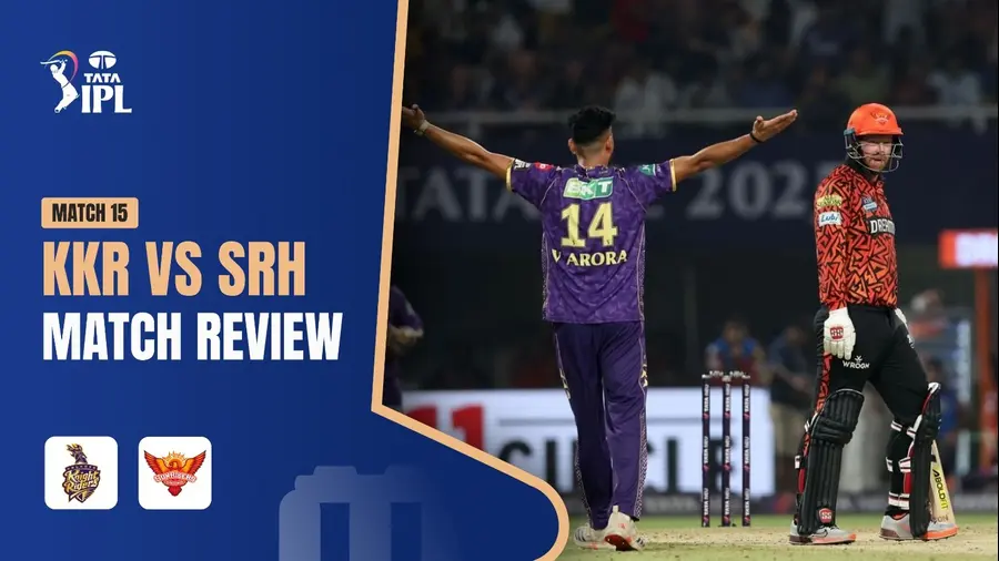 KKR v SRH | KKR Bowlers & Venkatesh Iyer’s Heroics Dismantle SRH in a One-Sided Contest | Match Review
