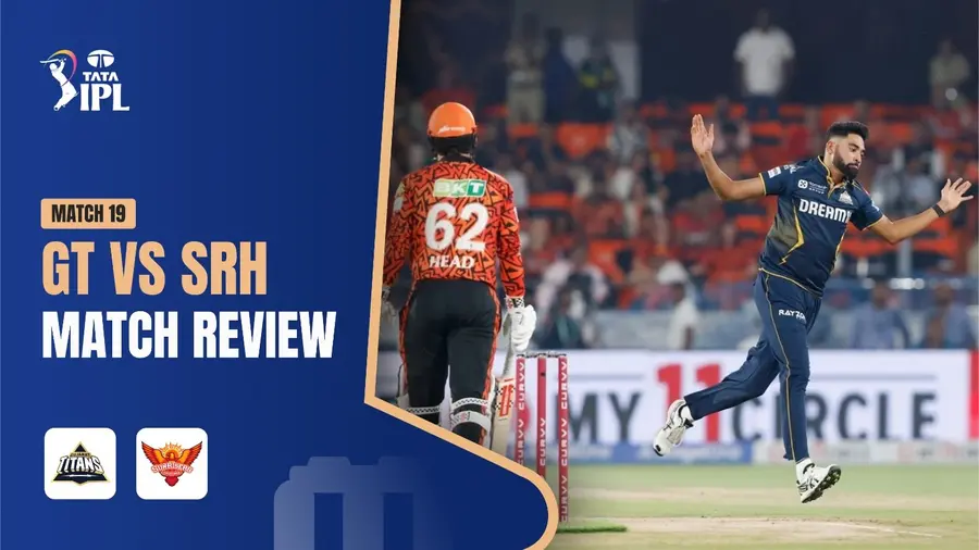 SRH v GT | Siraj, Gill, Washington Humble SRH at Home | Match Review