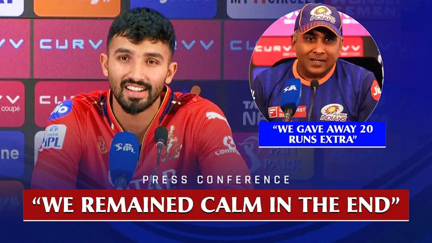 Padikkal & Jayawardene React to RCB's Thumping Win Over MI | Post-Match Press Conference