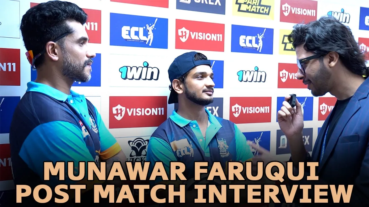 Munawar Faruqui reflects on his First ECL Victory | Post-Match Interview