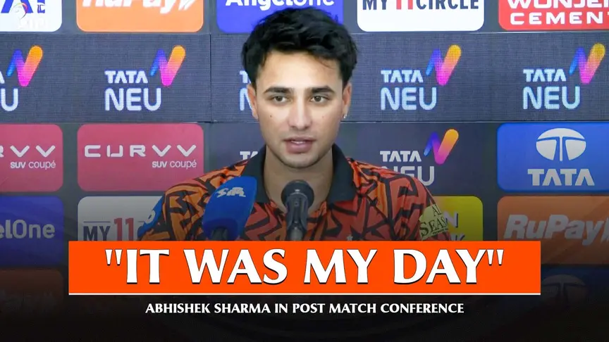 Abhishek Sharma speaks after his mammoth ton sinks PBKS and lifts SRH from the bottom in IPL