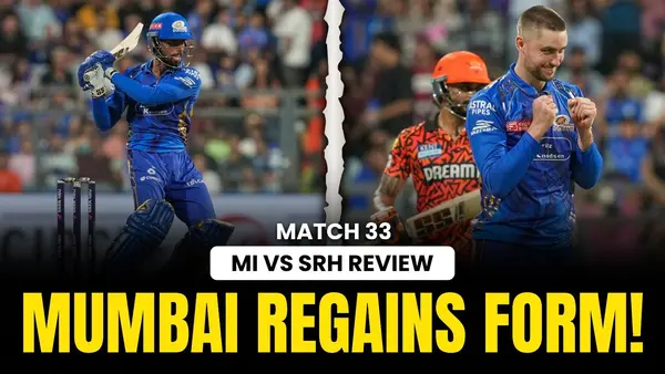 MI vs SRH: Dominant Mumbai Rock Hyderabad to Register Back-to-Back Wins | Match Review