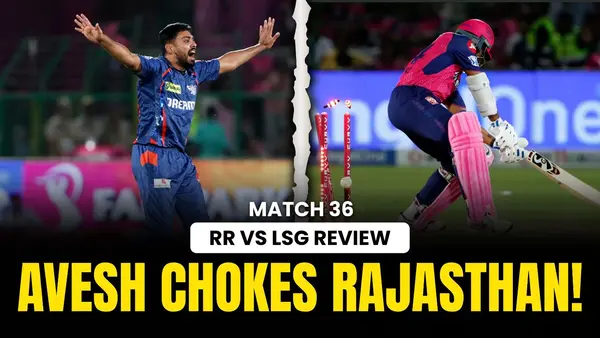 RR v LSG: Ice-man Avesh seals the deal for LSG | Match Review