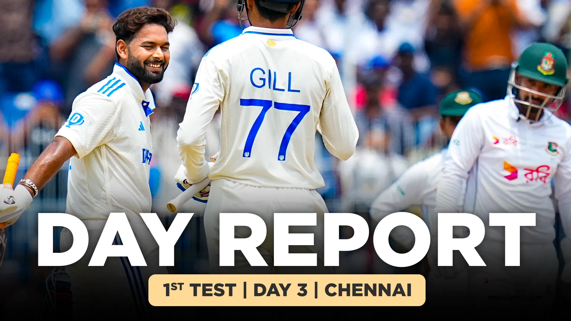 India in Command! Rishabh Pant sets the field for Bangladesh