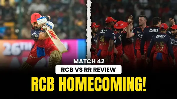RCB v RR: RR stumble again as RCB end home jinx | Match Review