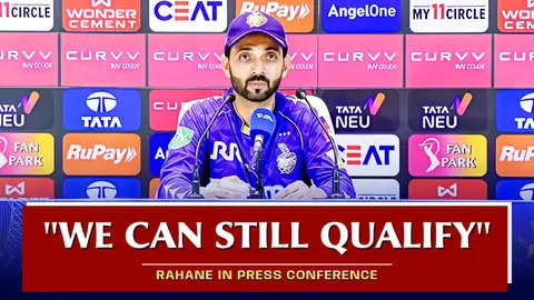 CSK push KKR to the brink of elimination | Rahane Post Match Press Conference