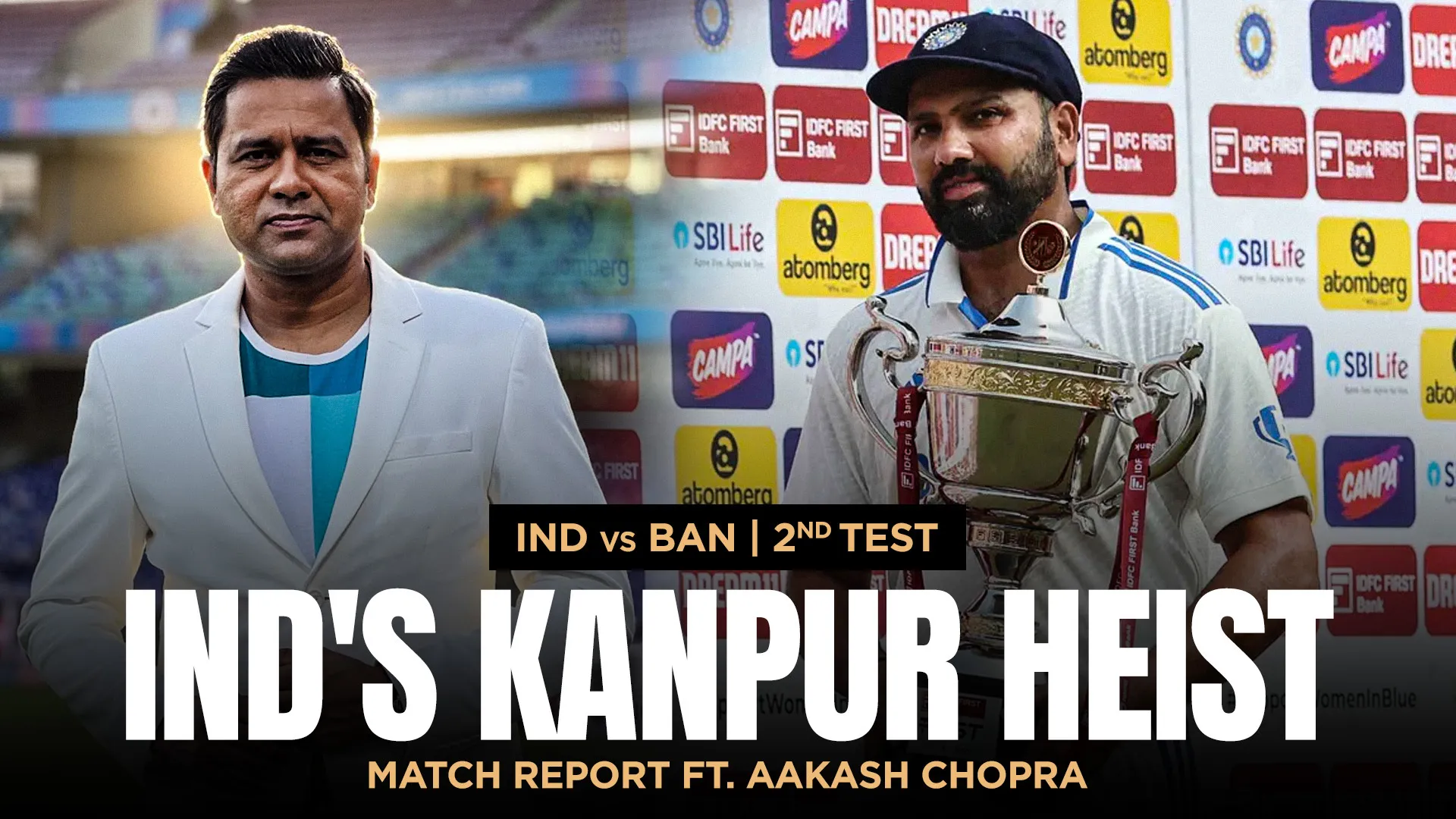 India registers a famous win against BAN in Kanpur | Match Report ft. Aakash Chopra