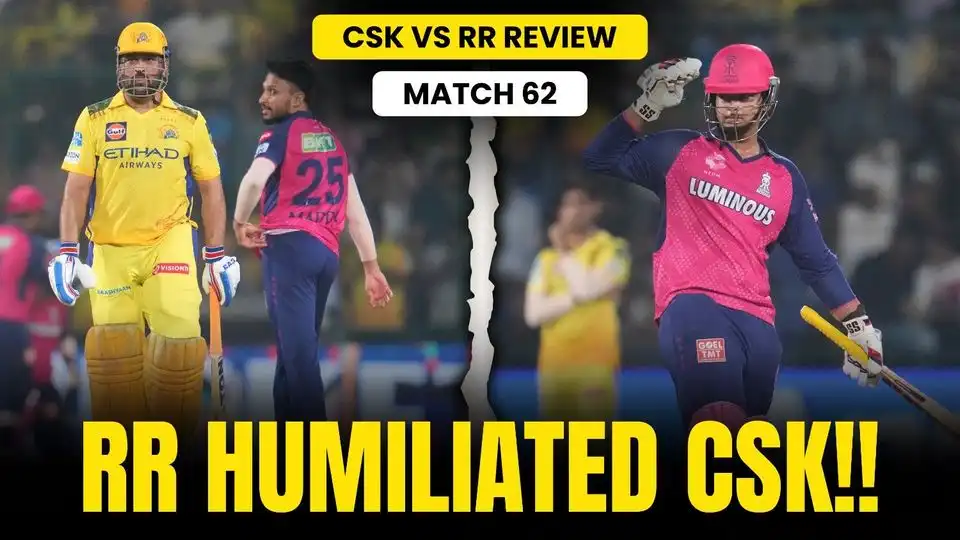 CSK v RR: Madhwal shines with the ball as RR finish their season with a win over CSK | Match Review
