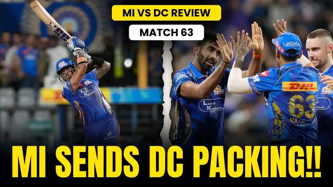 MI v DC: Mumbai Indians storm into IPL playoffs | Match Review