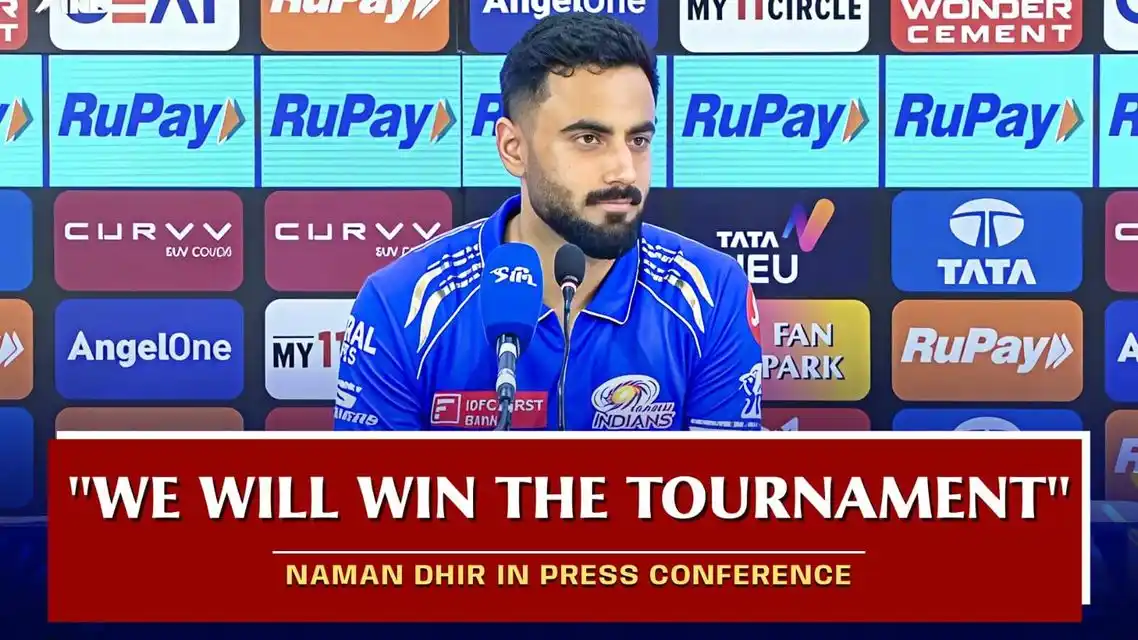 Reactions from Naman Dhir & DC Head coach as MI beat the DC in the IPL