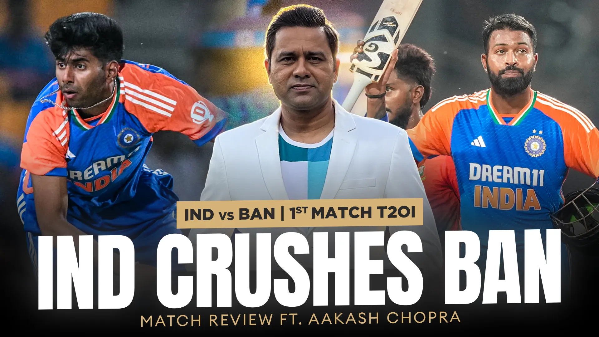 Mayank & Nitish Shine, Sanju Samson as India's Future? | IND v BAN 1st T20I Match Review ft. Aakash Chopra