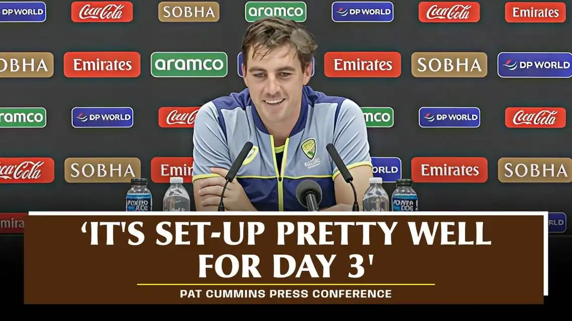 "I think it's pretty close to 50-50" Pat Cummins reacts after Day 2 of WTC Final