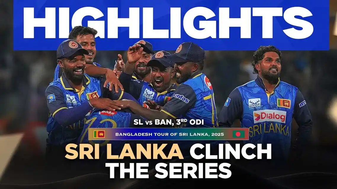 SL v BAN; 3rd ODI: Sri Lanka beat Bangladesh by 99 runs | Highlights