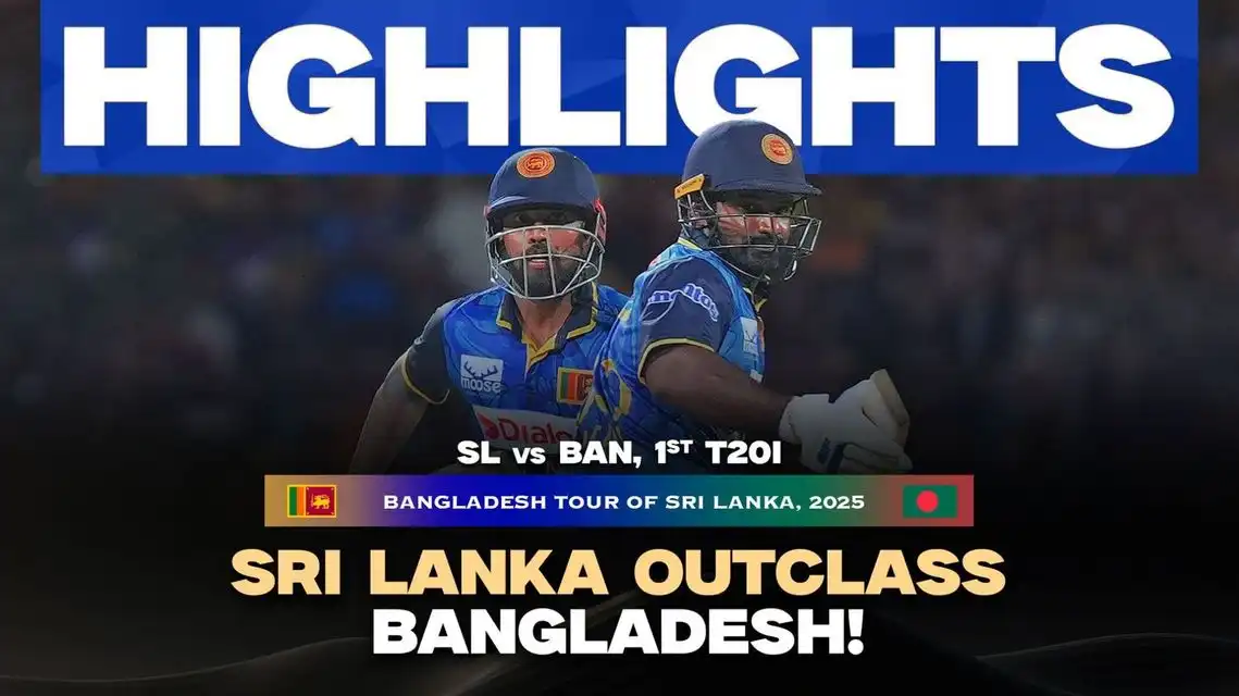SL v BAN, 1st T20I: Sri Lanka beat Bangladesh by 7 wickets | Match Highlights