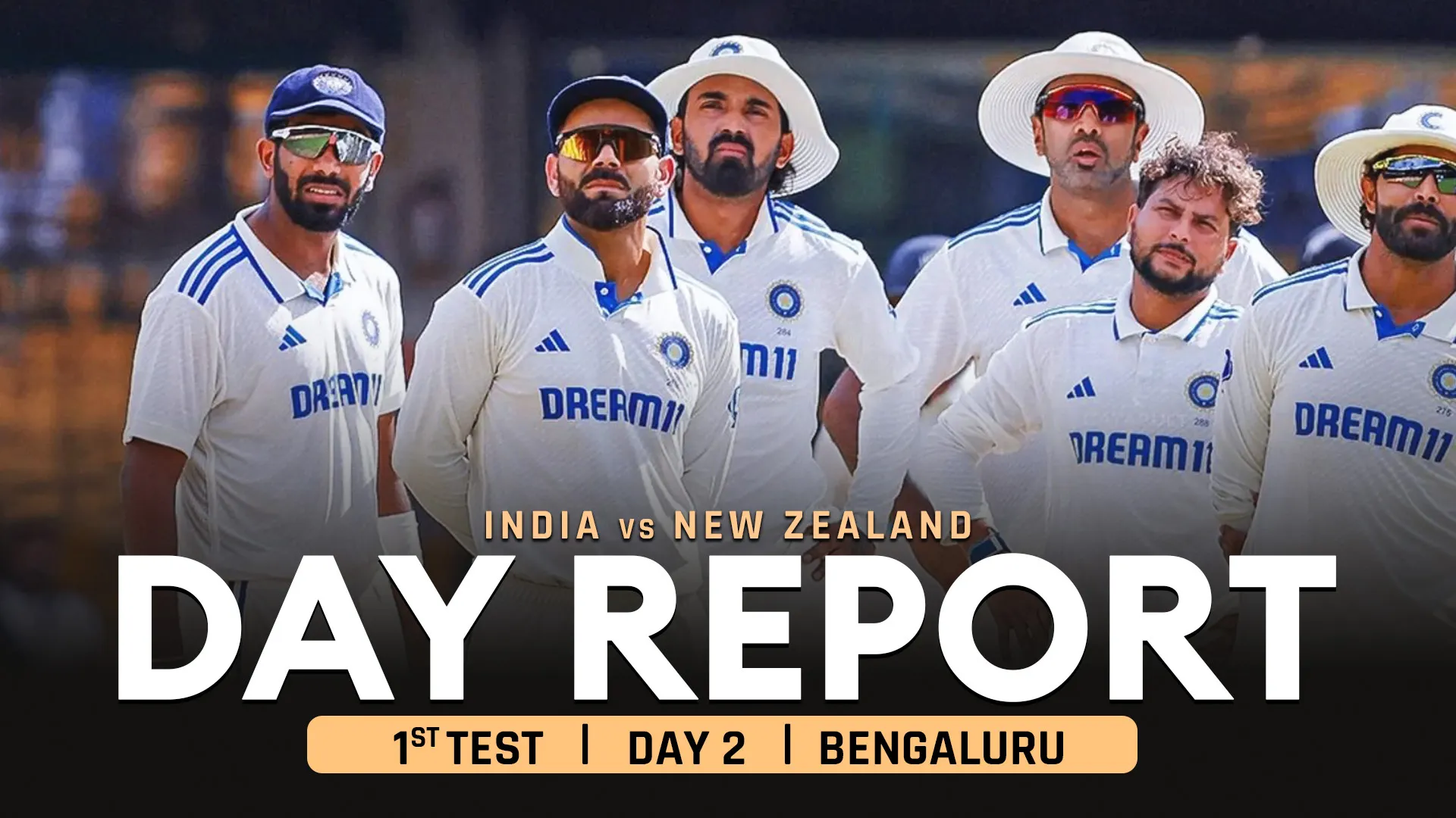 NZ Cruises to a Commanding 134-Run Lead After IND's Shocking Batting Collapse