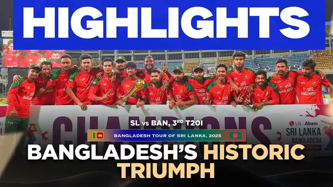 SL v BAN; 3rd T20I: Bangladesh beat Sri Lanka by 8 wickets | Highlights