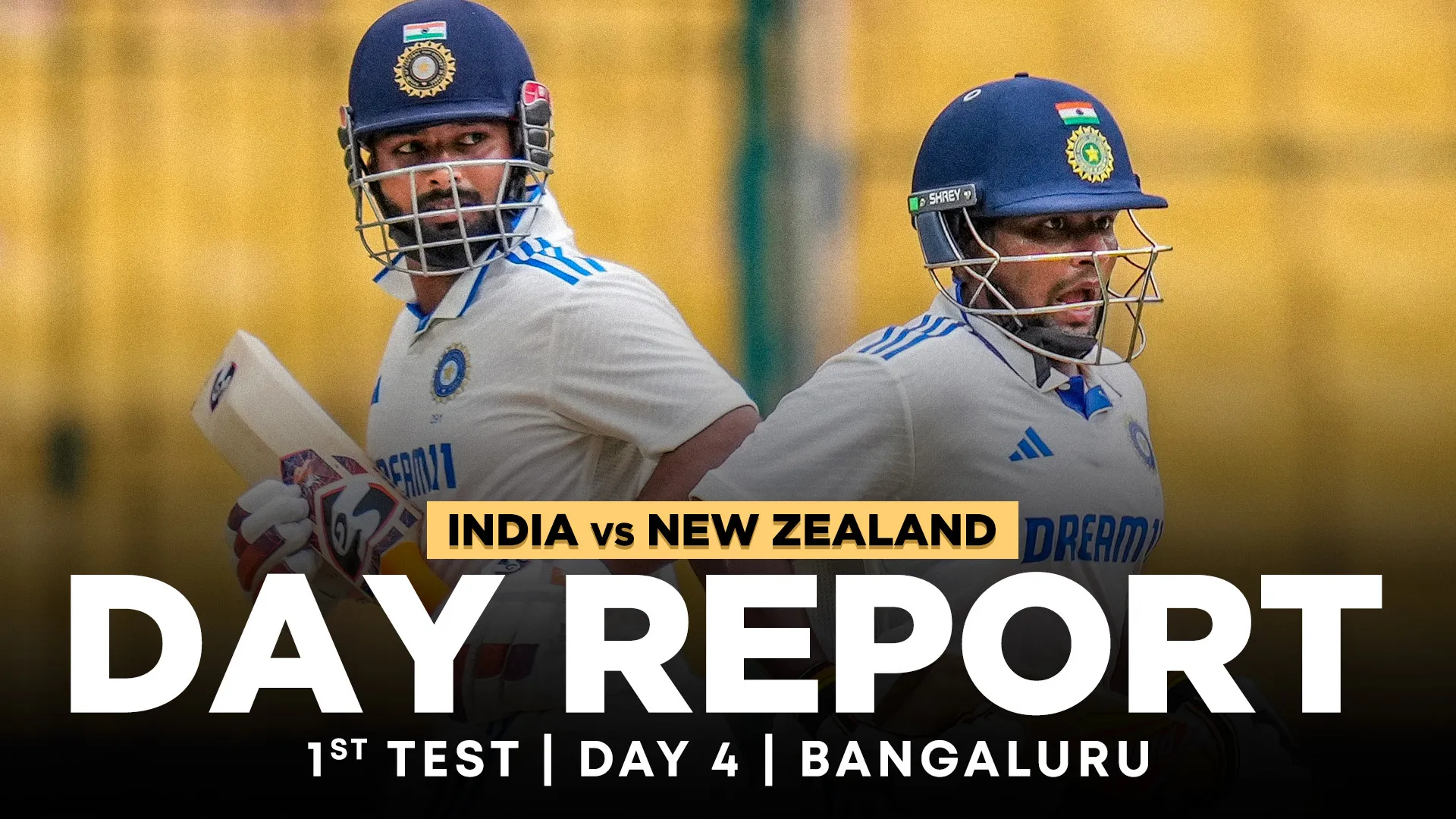 Pant, Sarfaraz Hammer Big Runs But NZ Sniff Easy Win In Run-Chase at Bangalore 