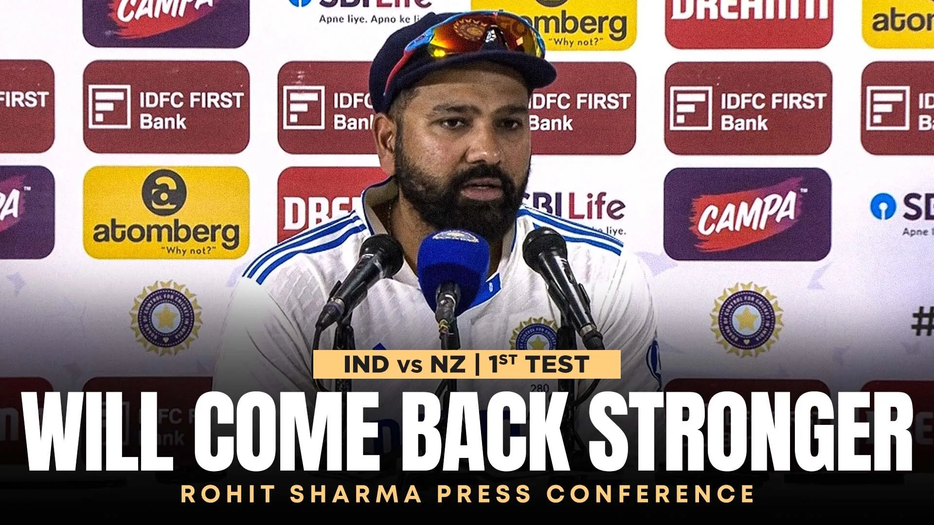 Indian skipper lauds the Chinnaswamy crowd, Pant's injury update | Rohit Sharma Press Conference