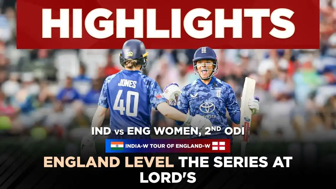 England Women beat India Women by 8 wickets on DLS | 2nd ODI