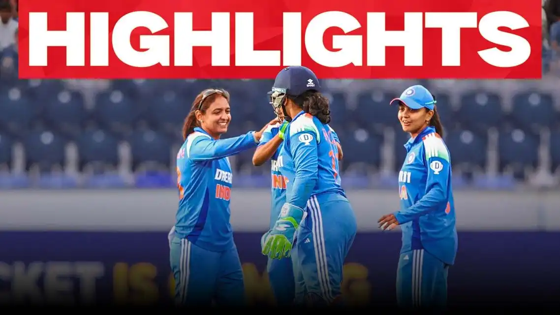 India Women beat England Women by 13 runs | 3rd ODI Highlights