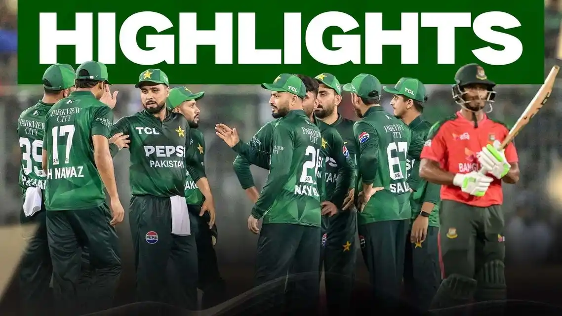BAN v PAK, 3rd T20I: Bangladesh fall short by 74 runs | Match Highlights