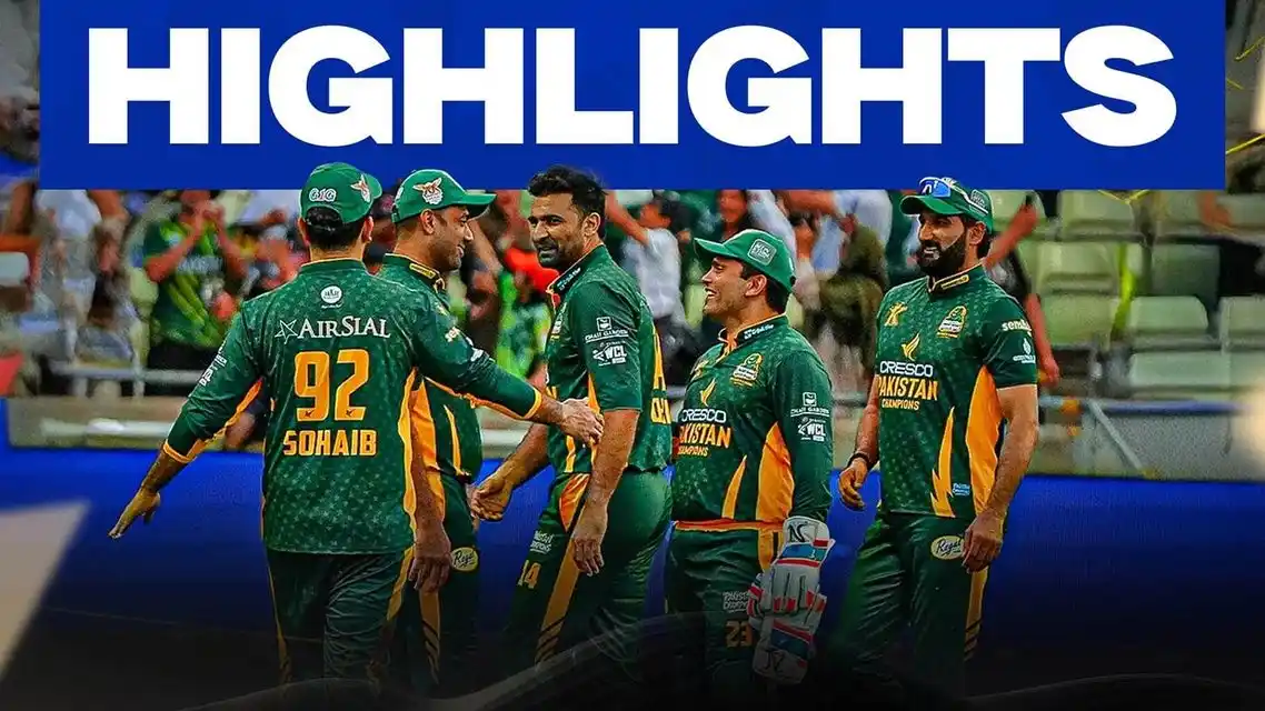 PAK Champions Beat SA Champions by 31 runs | Match 9 Highlights