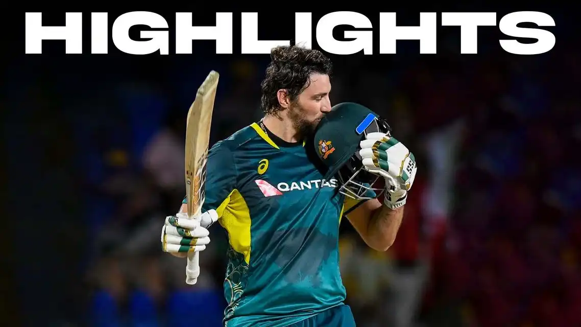 Australia beat West Indies by 6 wickets | 3rd T20I Highlights
