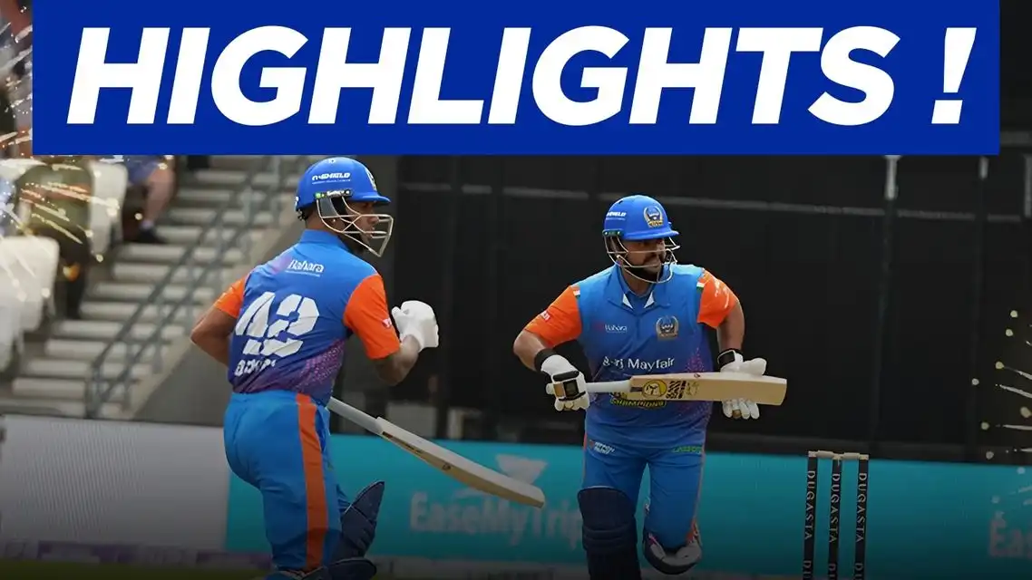 Binny, Pathan Heroics vs WI Champions Take IND Champions to Semis | Highlights