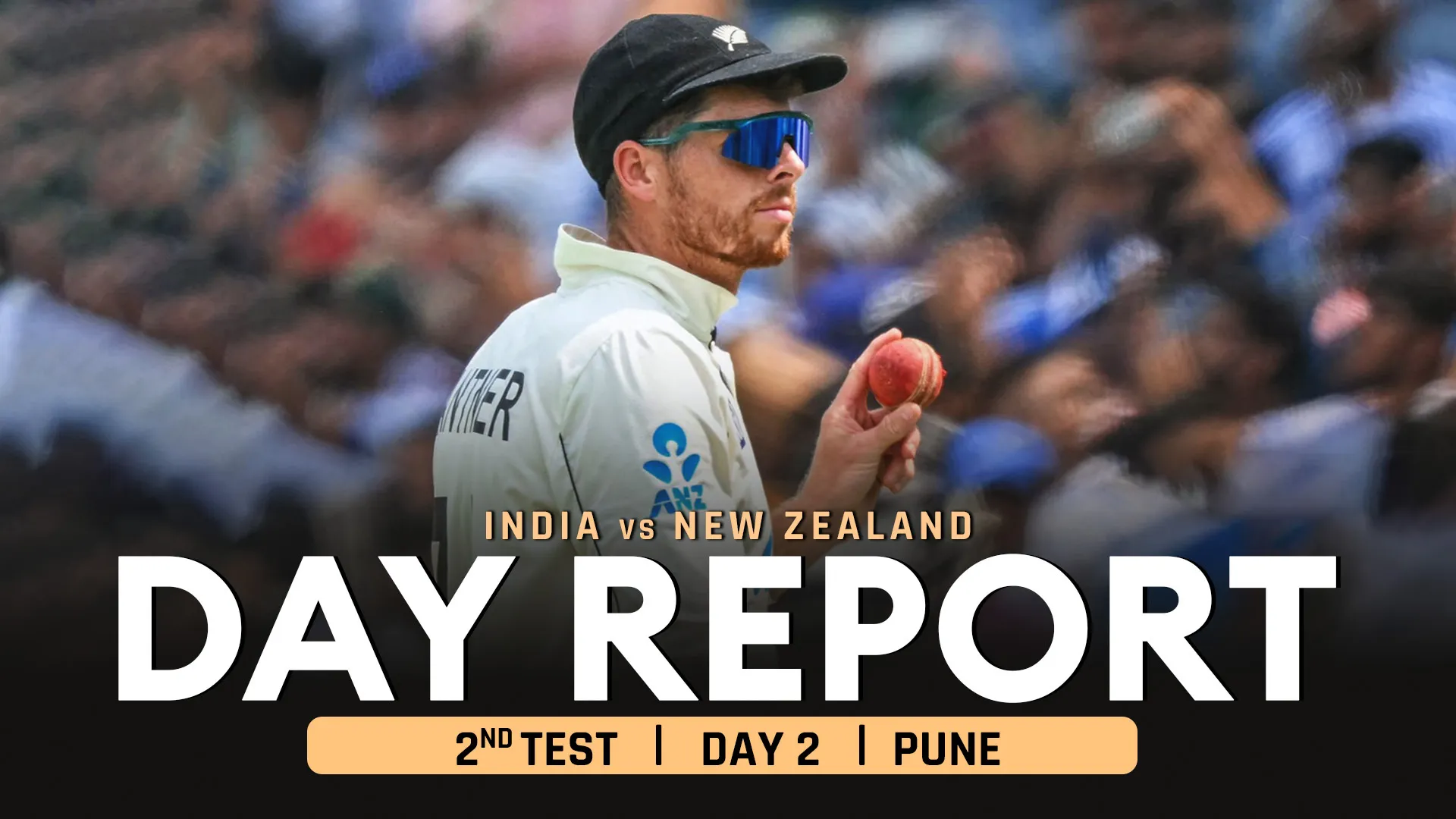 IND v NZ 2nd Test, Day 2: Santner leaves India clueless | NZ extend their lead past 300!