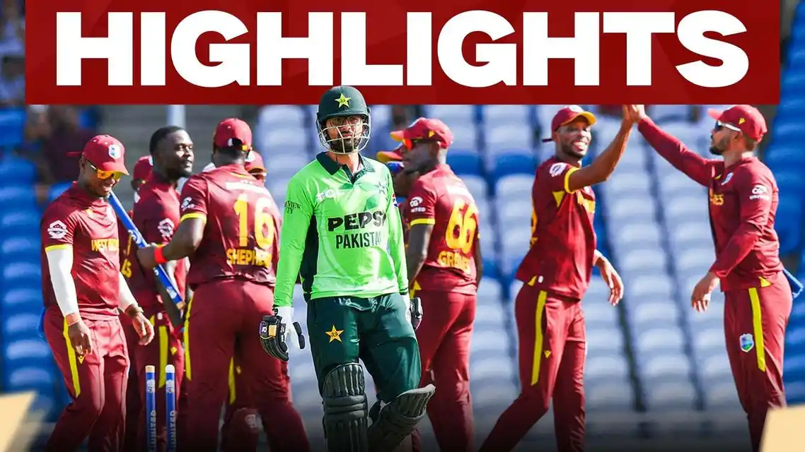 WI Thumps PAK to Seal the ODI Series | 3rd ODI Highlights
