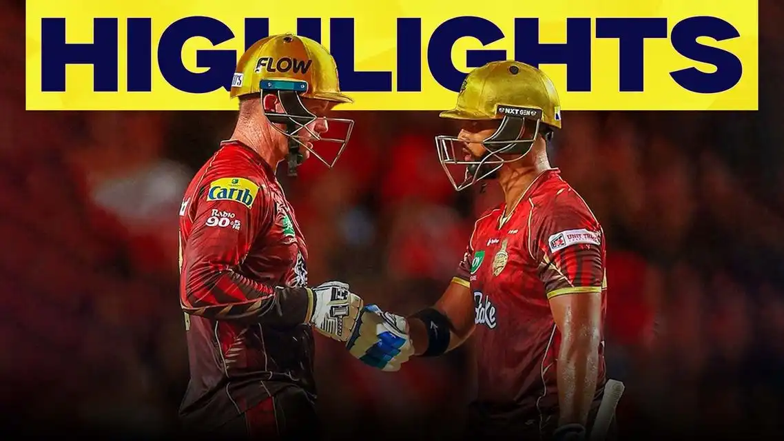Trinbago Knight Riders beat Barbados Royals by 7 wickets | Match 16 Highlights
