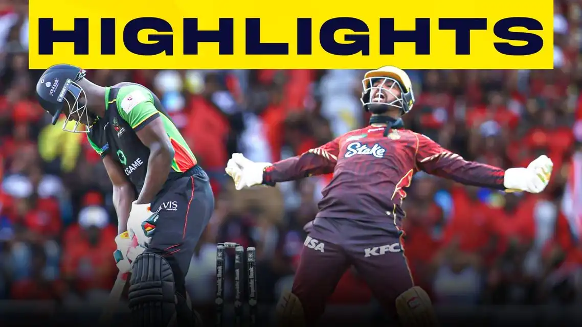 Trinbago Knight Riders beat St Kitts and Nevis Patriots by 12 runs | Match 19 Highlights