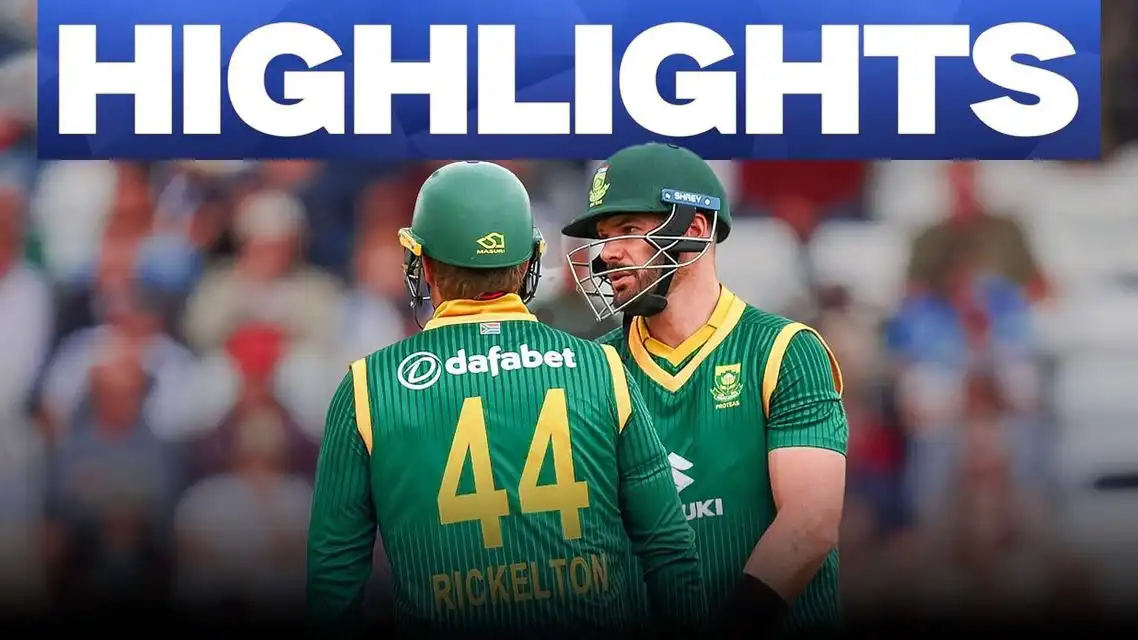 South Africa beat England by 7 wickets | 1st ODI Highlights