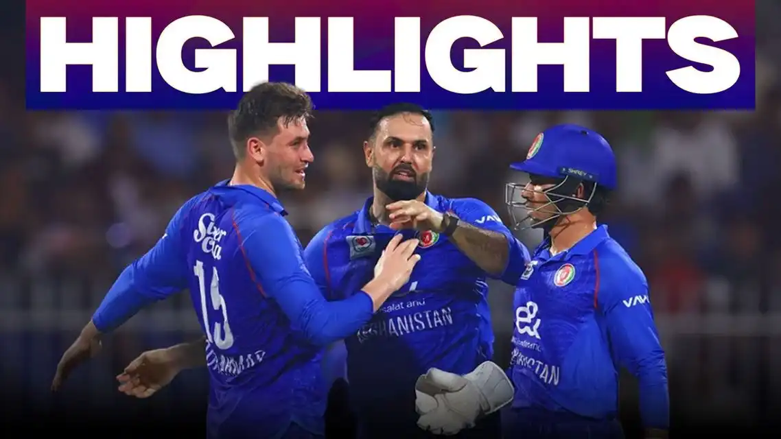 AFG Beat PAK to Hand Them Their First Defeat in the Tri-Series | Match 4 Highlights