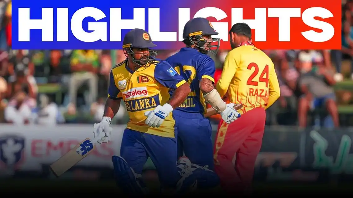 Sri Lanka beat Zimbabwe by 8 wickets | 3rd T20I Highlights