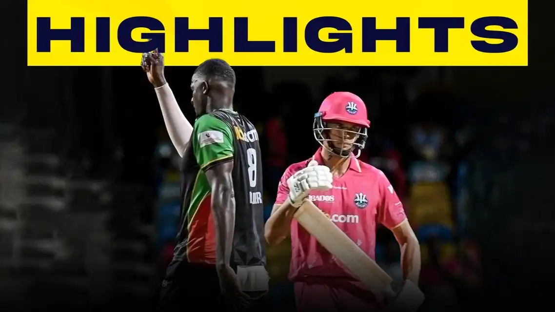 St Kitts and Nevis Patriots beat Barbados Royals by 1 run | Match 27 Highlights