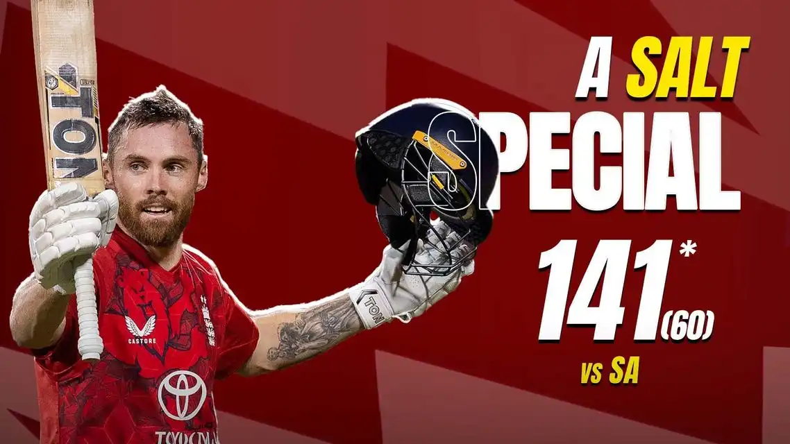 Salt’s Record-Breaking Knock Lit Up England’s T20I History | Highlights