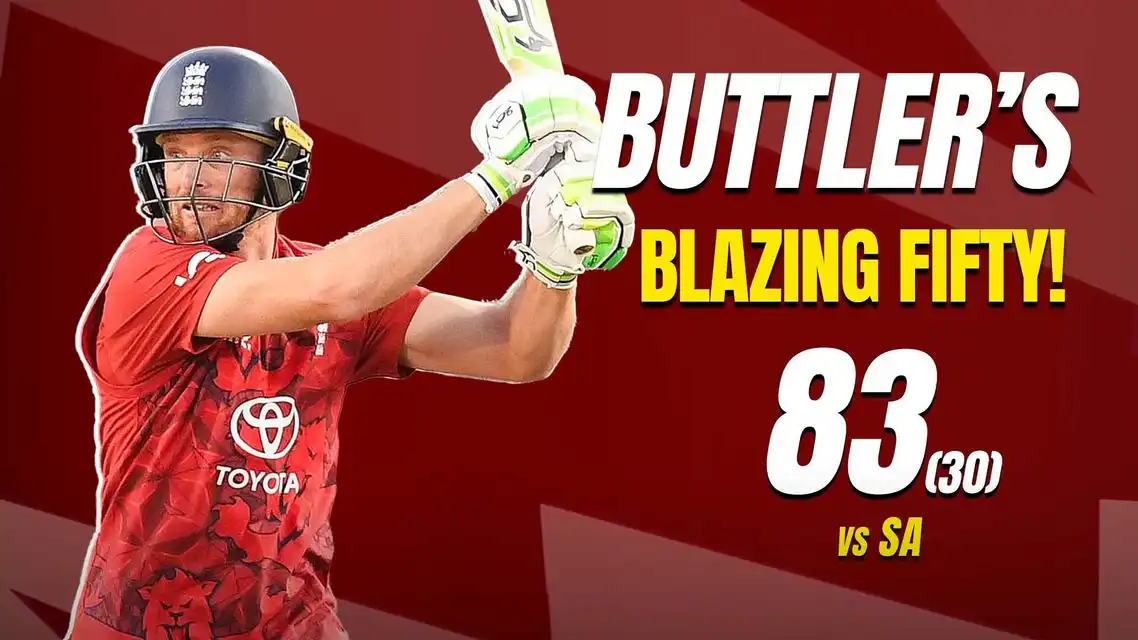 Jos Buttler’s Power-Packed 83 Leaves South Africa Helpless | Highlights
