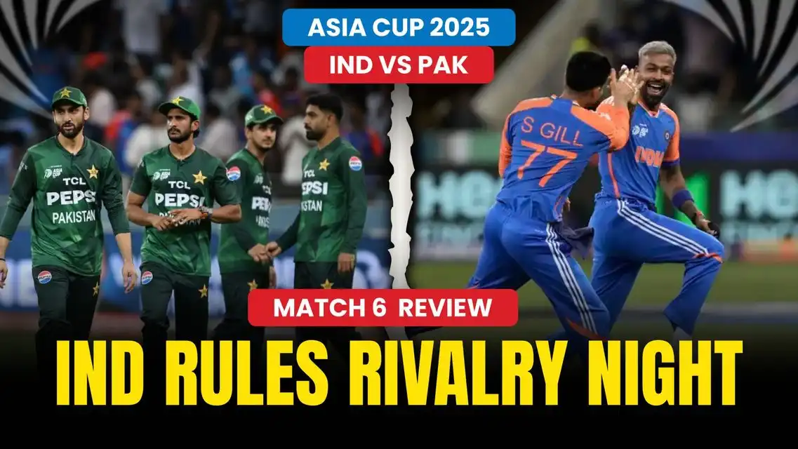 High-Intensity Battle Won by India Against Pakistan | Match Review!