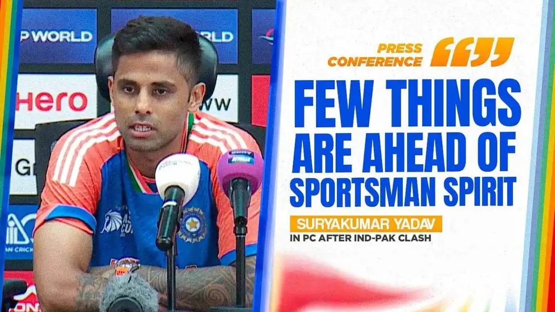 Suryakumar Yadav on why India didn't shake hands with Pakistan | Press Conference
