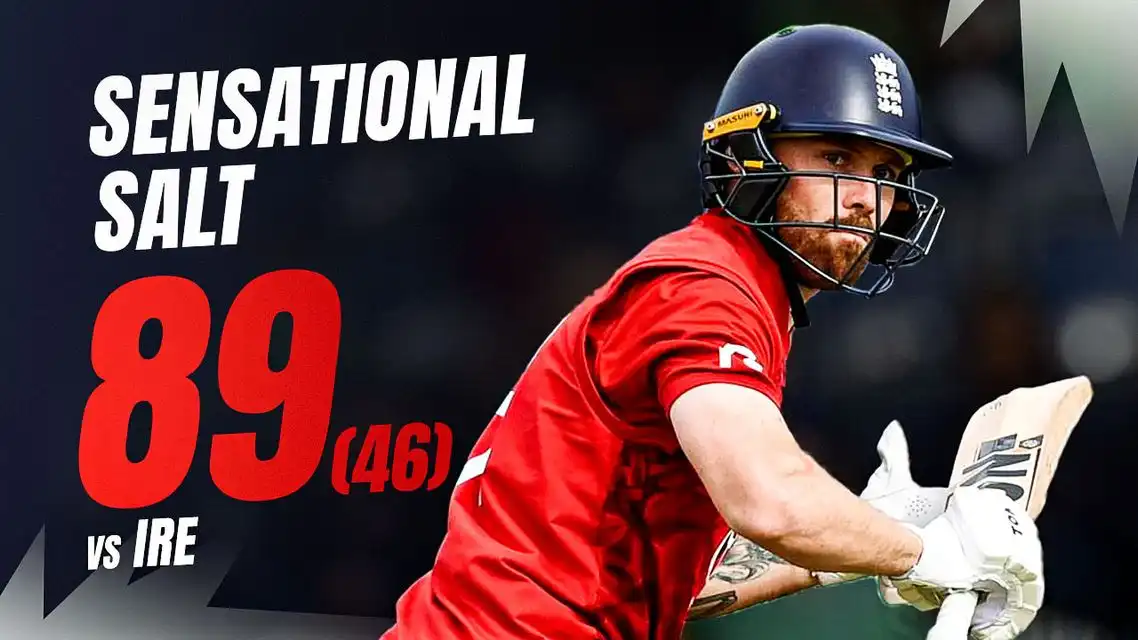 Phil Salt nearly makes back-to-back T20I Hundreds | Highlights