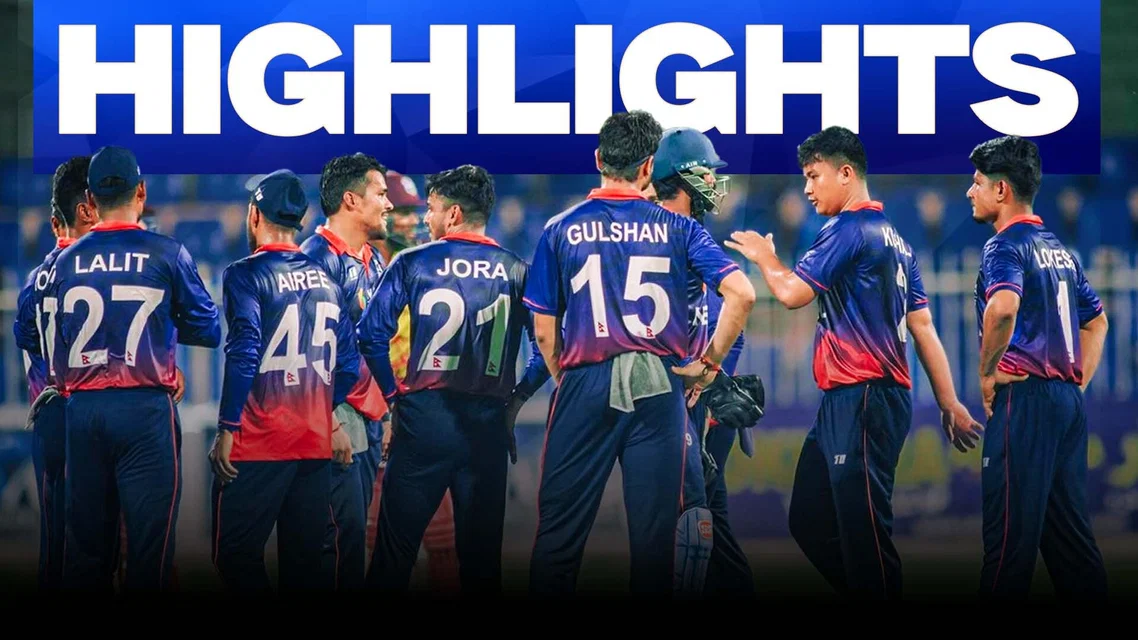 Nepal beat West Indies by 19 runs | 1st T20I Highlights
