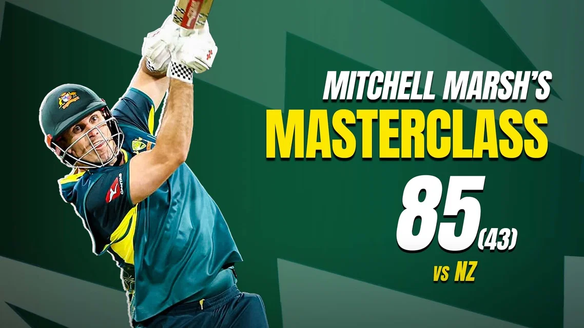 Mitchell Marsh’s Explosive 85 off 43 | 1st T20I Highlights