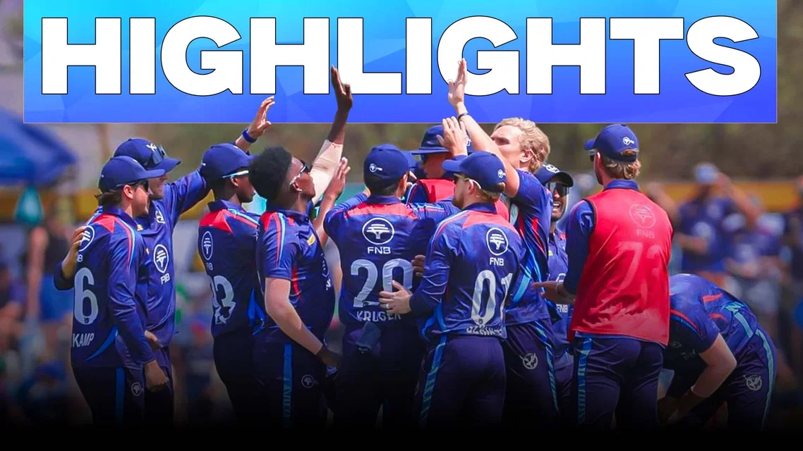 Namibia stuns South Africa in a thrilling one-off T20I | Highlights