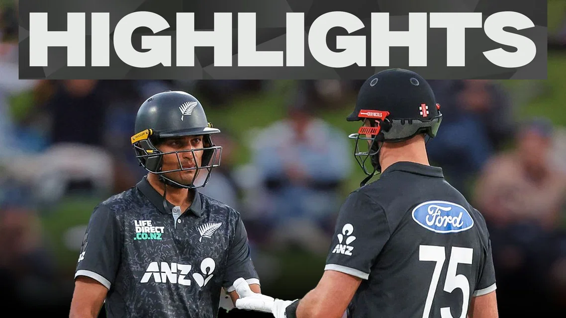 New Zealand beat England by 5 wickets | 2nd ODI Highlights