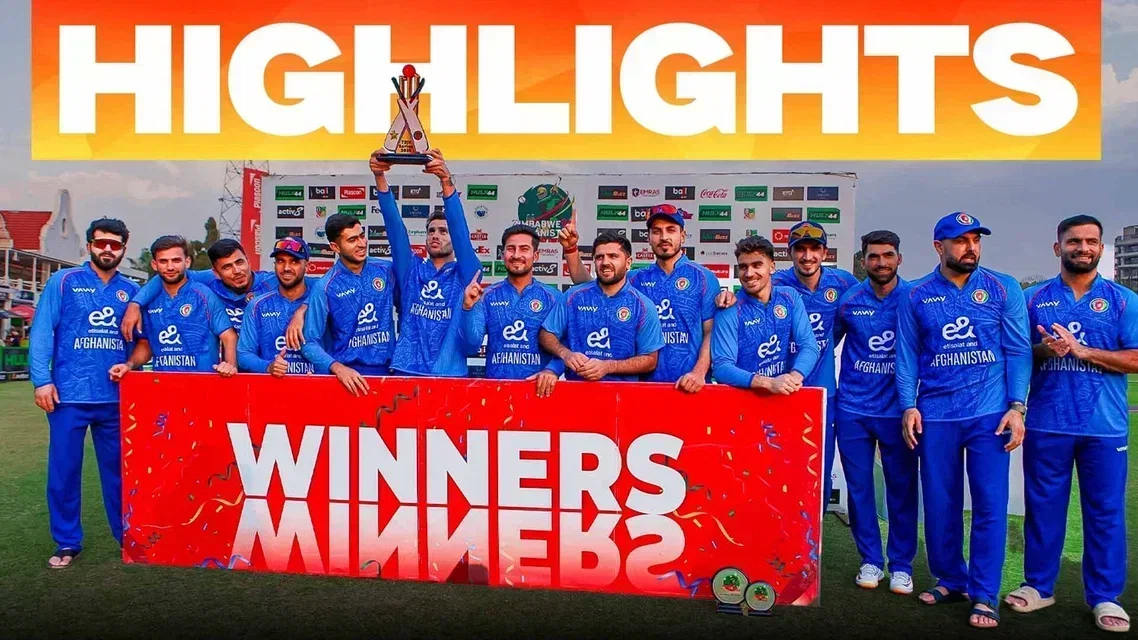 Afghanistan beat Zimbabwe by 9 runs | 3rd T20I Highlights