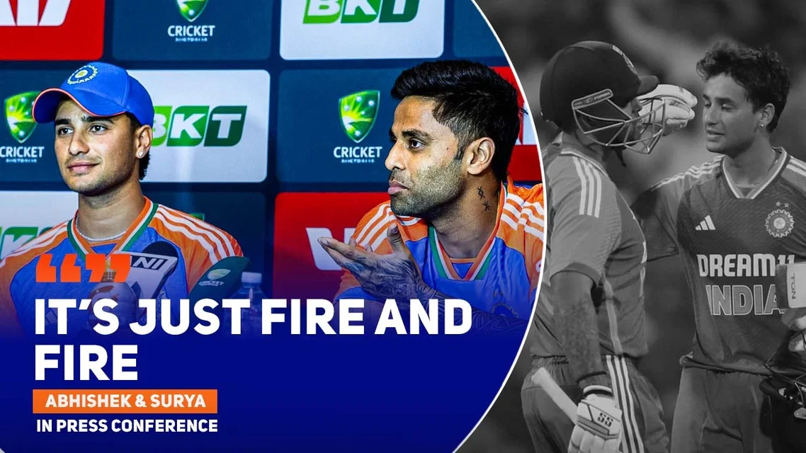 Abhishek and Surya reflect on Team India’s performance in the T20I series | Press Conference