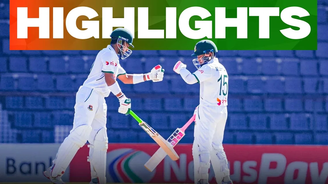 Ireland trail Bangladesh by 215 runs | 1st Test, Day 3 Highlihgts